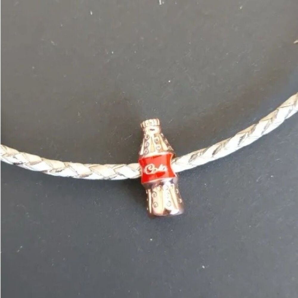 NWOT CocaCola Pandora Fit Silver 925 Charm - Picture 10 of 16